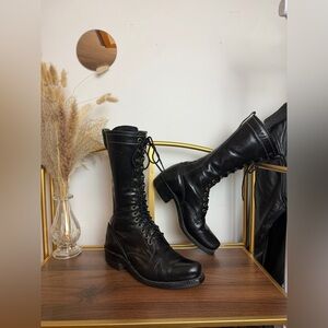 Dayton Lace-Up Leather Boots